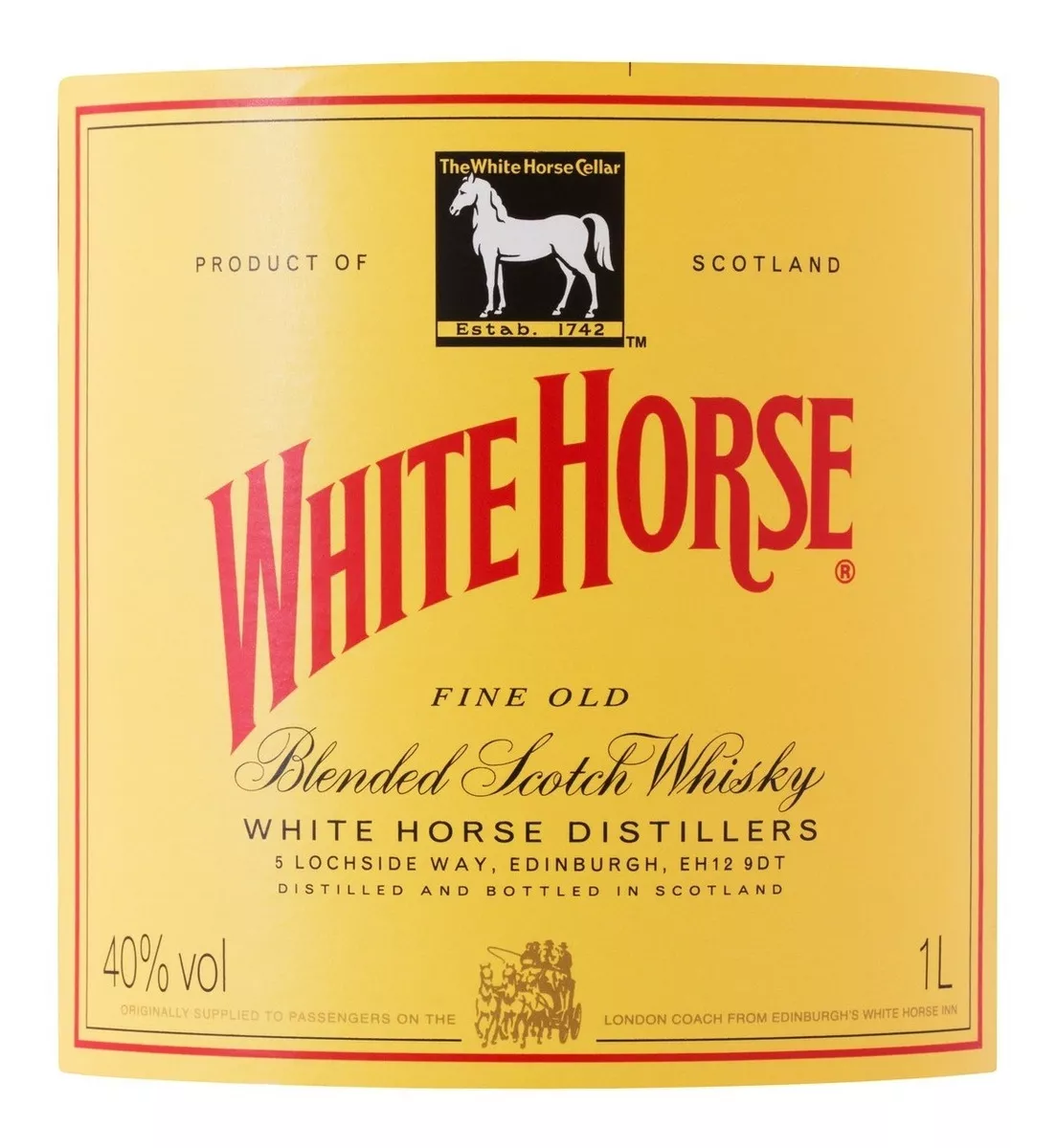 Whisky Escocês White Horse 8 Anos 1 Litro (Cavalo Branco) - Image 5