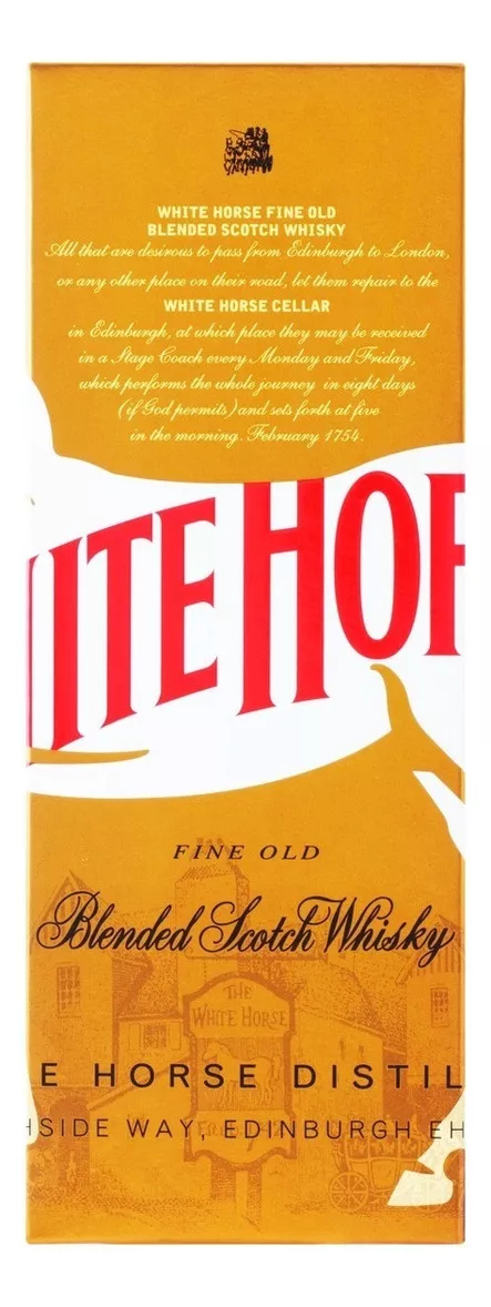 Whisky Escocês White Horse 8 Anos 1 Litro (Cavalo Branco) - Image 3
